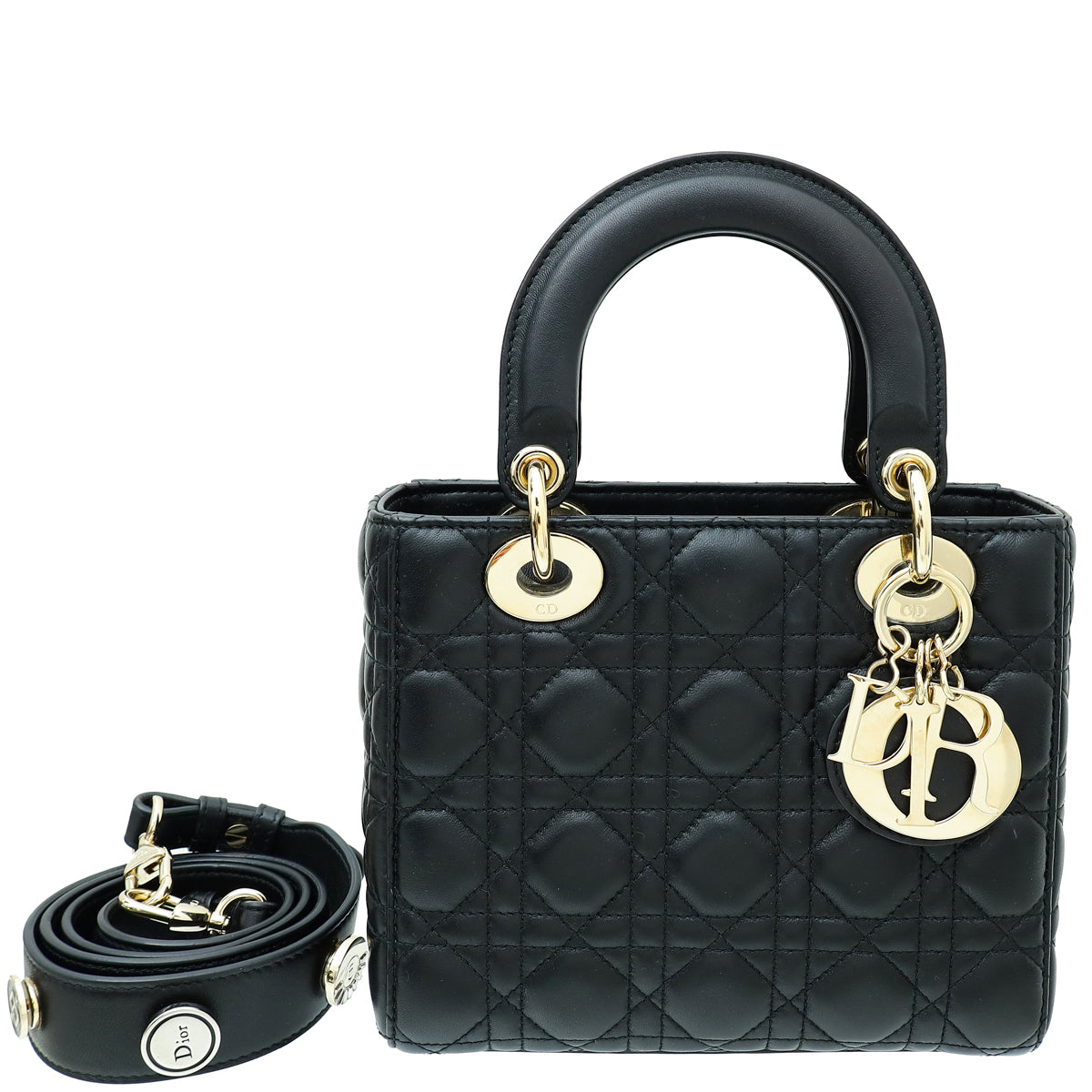 Dior Handbag Christian Lady My ABC Bag 2 Black Small Shoulder Bag