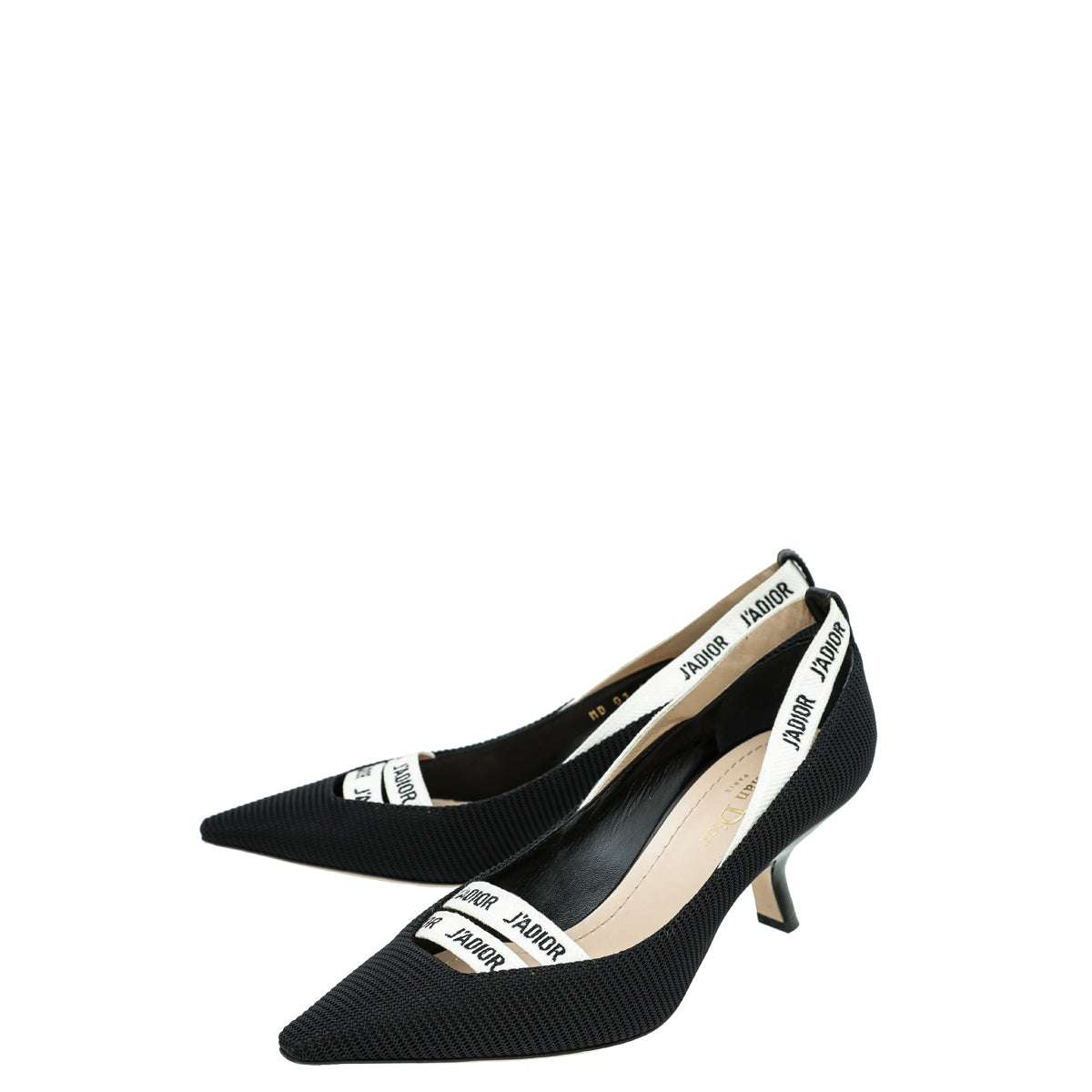 Dior Shoe Christian J'A Pumps 36.5 Black Shoes