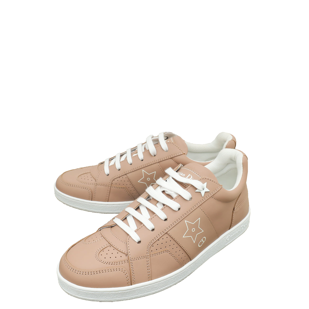 Dior Shoe Christian Dusty Star Sneaker 37 Pink Shoes
