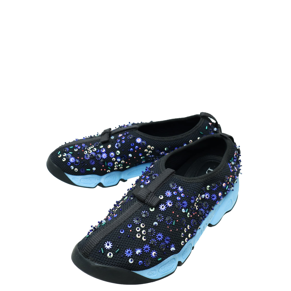 Dior Shoe Christian Bicolor Fusion Sneakers 35 Shoes
