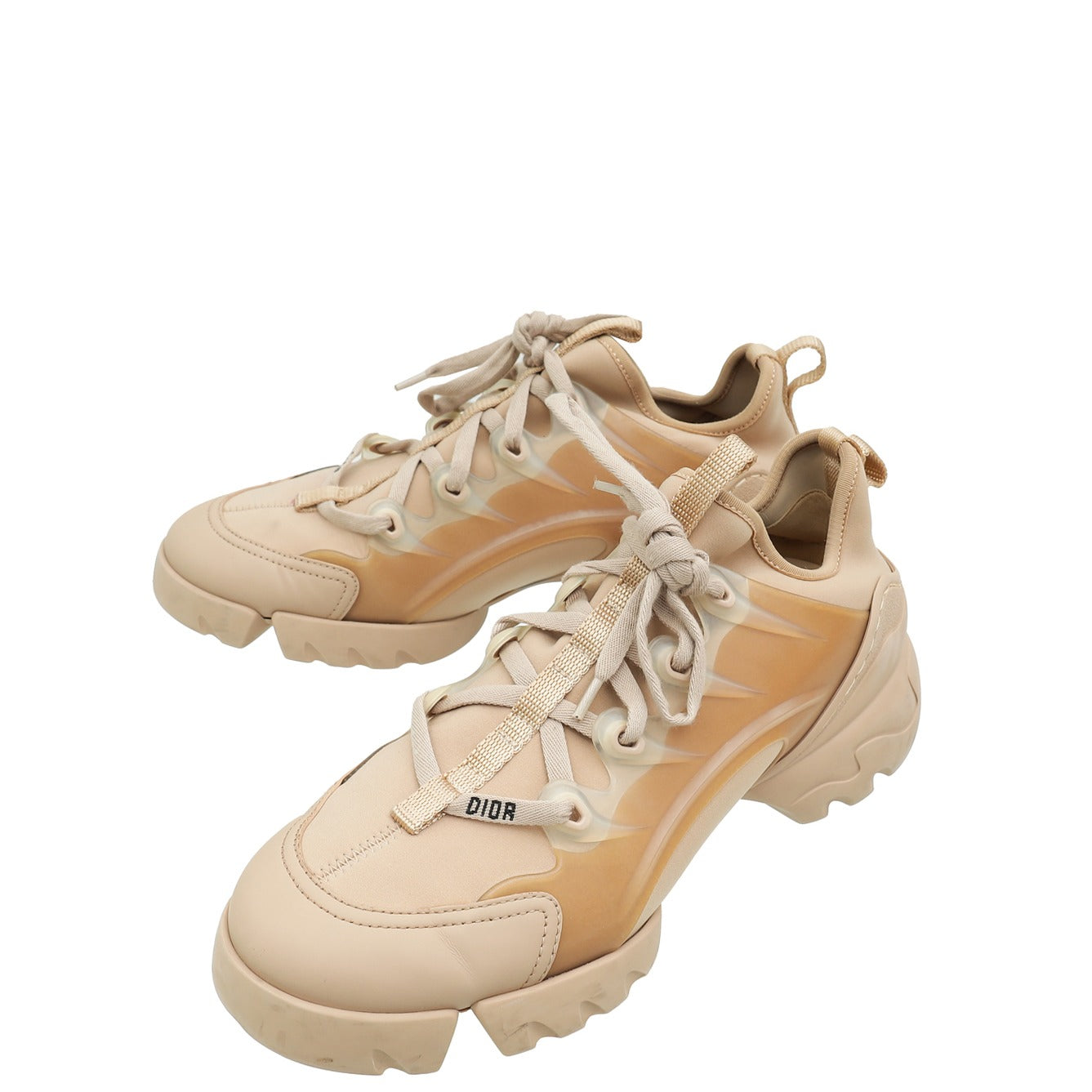 Dior Shoe Christian Nude D Connect Sneakers 38 3 Shoes