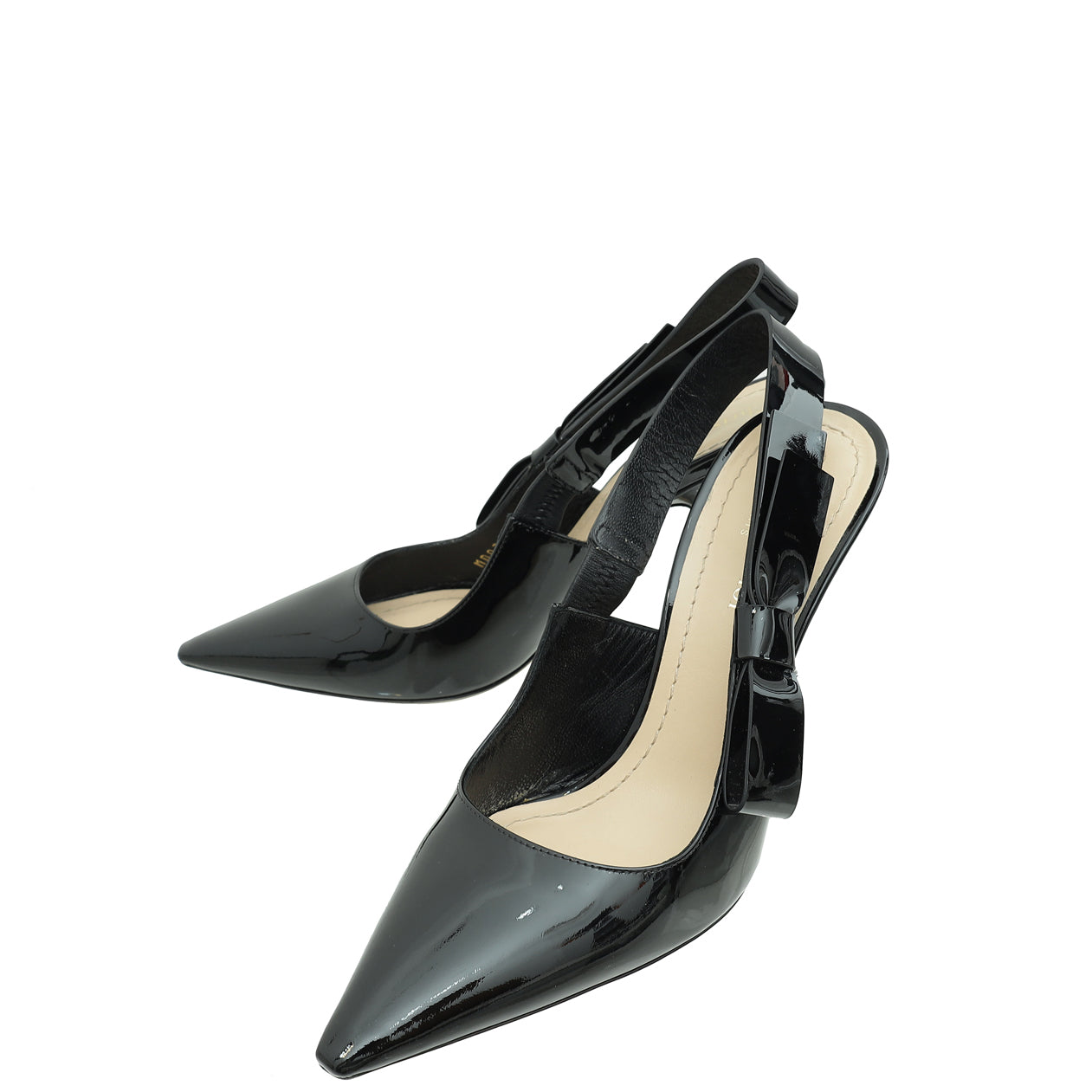 Dior Sling Bag Christian J'A Slingback Pump 38 Black Shoes