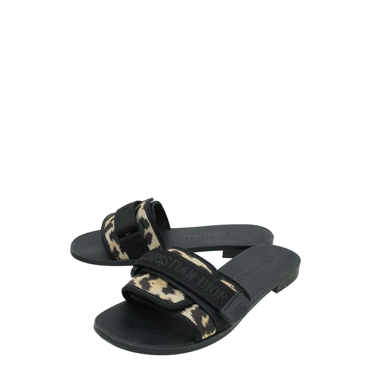 Dior Shoe Christian Bicolor Leopard Print Dio r evolution Shoes