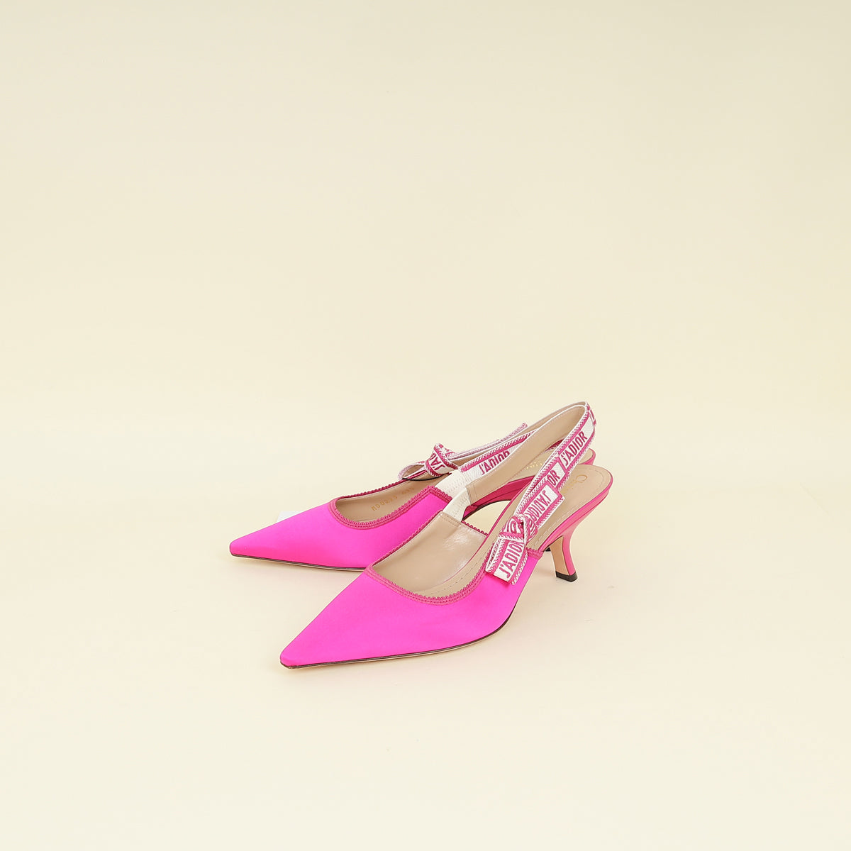 Dior Sling Bag Christian Rani J'a Slingback Pumps 41.5 Pink Shoes