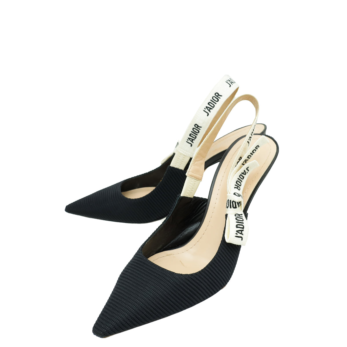 Dior Sling Bag Christian J'A Technical Slingback Pump 40 Black Shoes