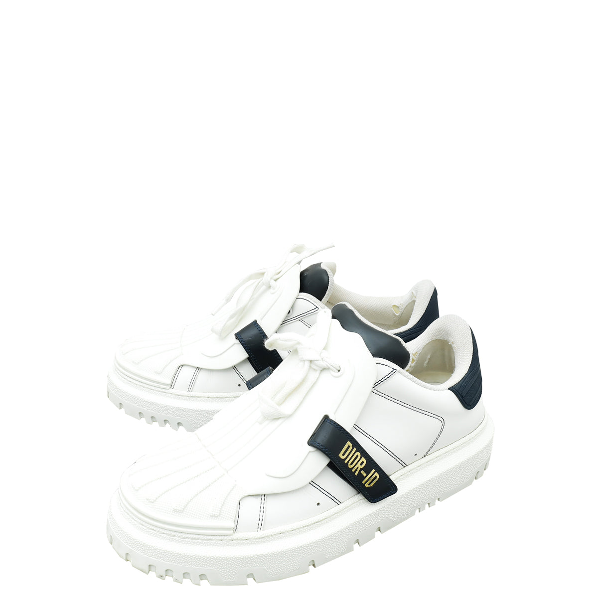 Dior Shoe Christian Bicolor -ID Sneakers 40 Shoes