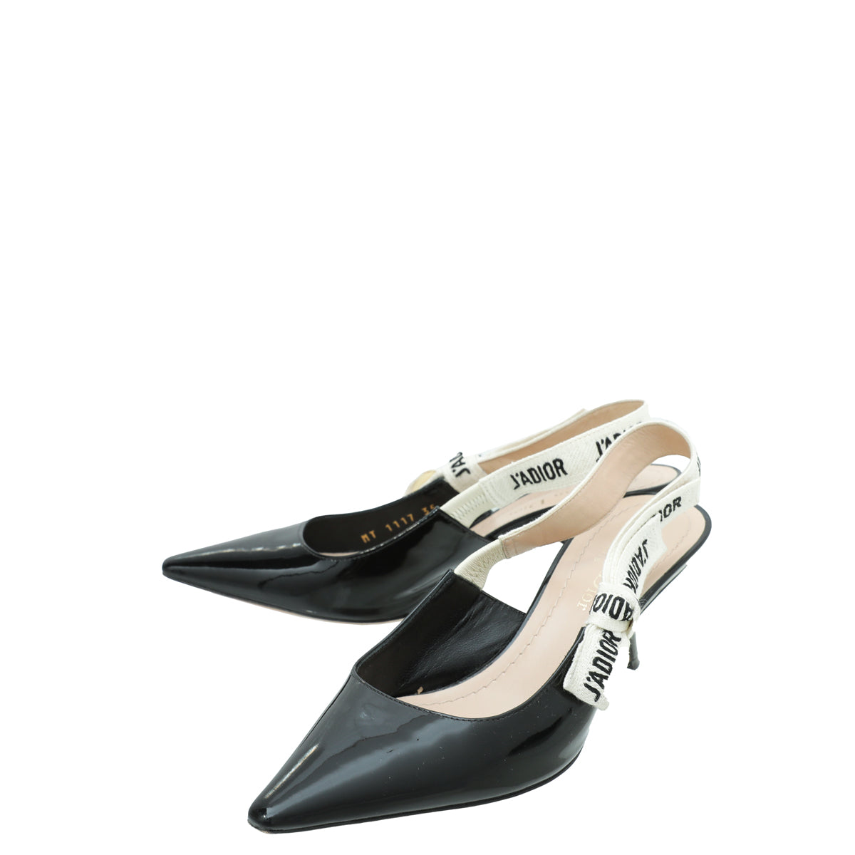 Dior Sling Bag Christian J'A Slingback Pumps 35 Black Shoes