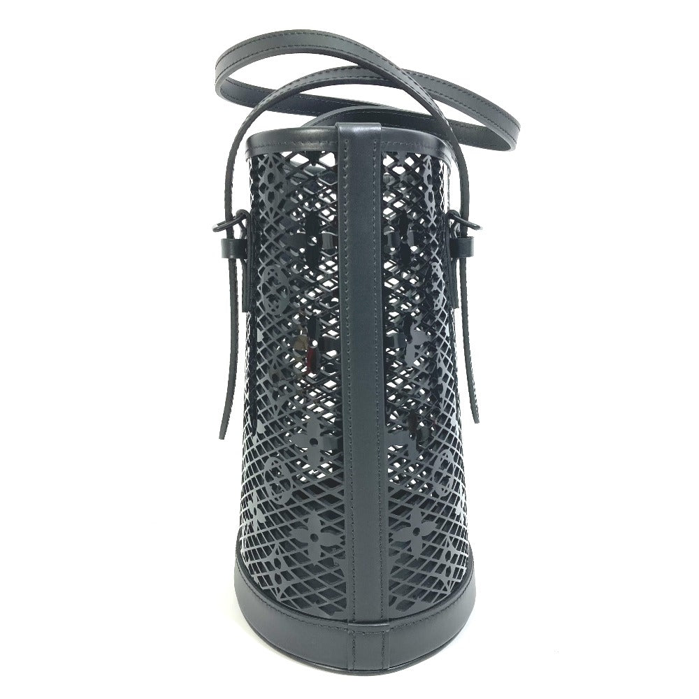 Louis Vuitton M20352 Plastic Lace Race PM Monogram Black Bucket Shoulder Bag