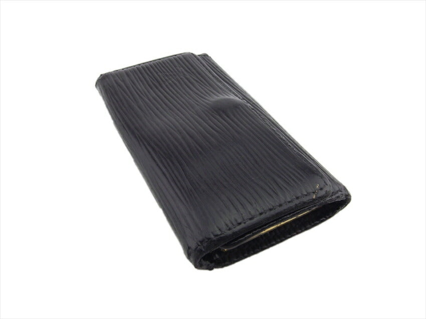 Louis Vuitton Key holder M63822 Multicles4 Black Gold Key Chain E16923