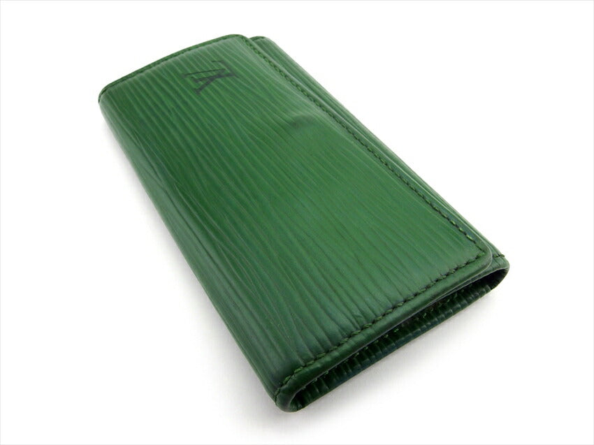 Louis Vuitton Key holder M63824 Multicles4 Green Gold Key Chain