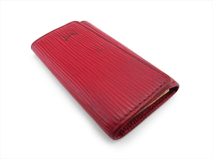 Louis Vuitton Key holder M63827 Multicles4 Red Gold Key Chain