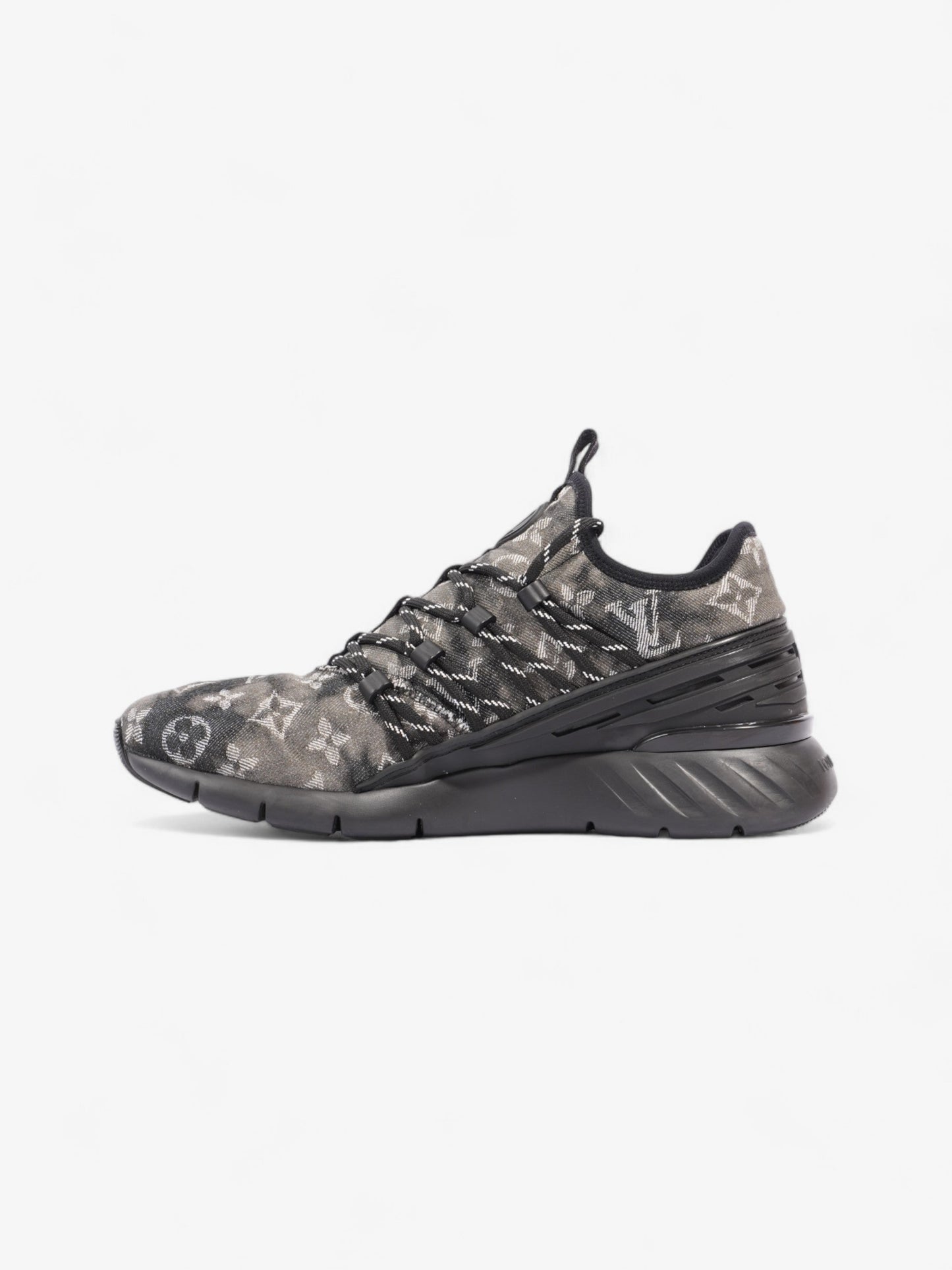 Louis Vuitton Fast Lane Sneaker Denim EU Black White Shoes