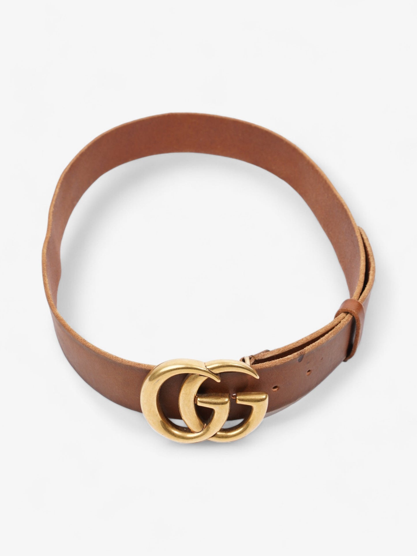 Gucci Marmont Wide Belt Handbag Leather Brown Accessory 3