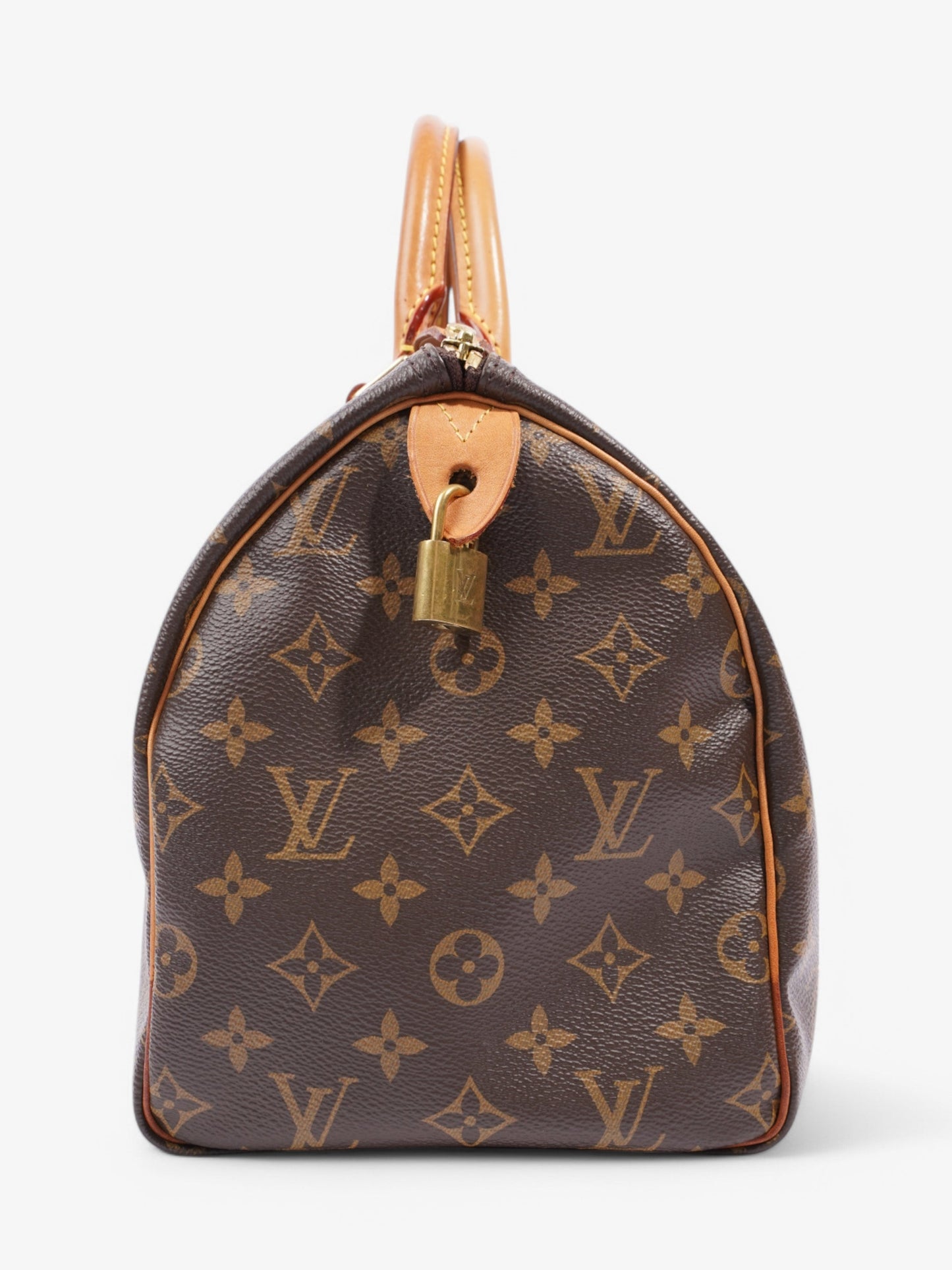 Louis Vuitton Speedy Coated 30 Monogram Canvas Coated Canvas Apparel Canvas 227