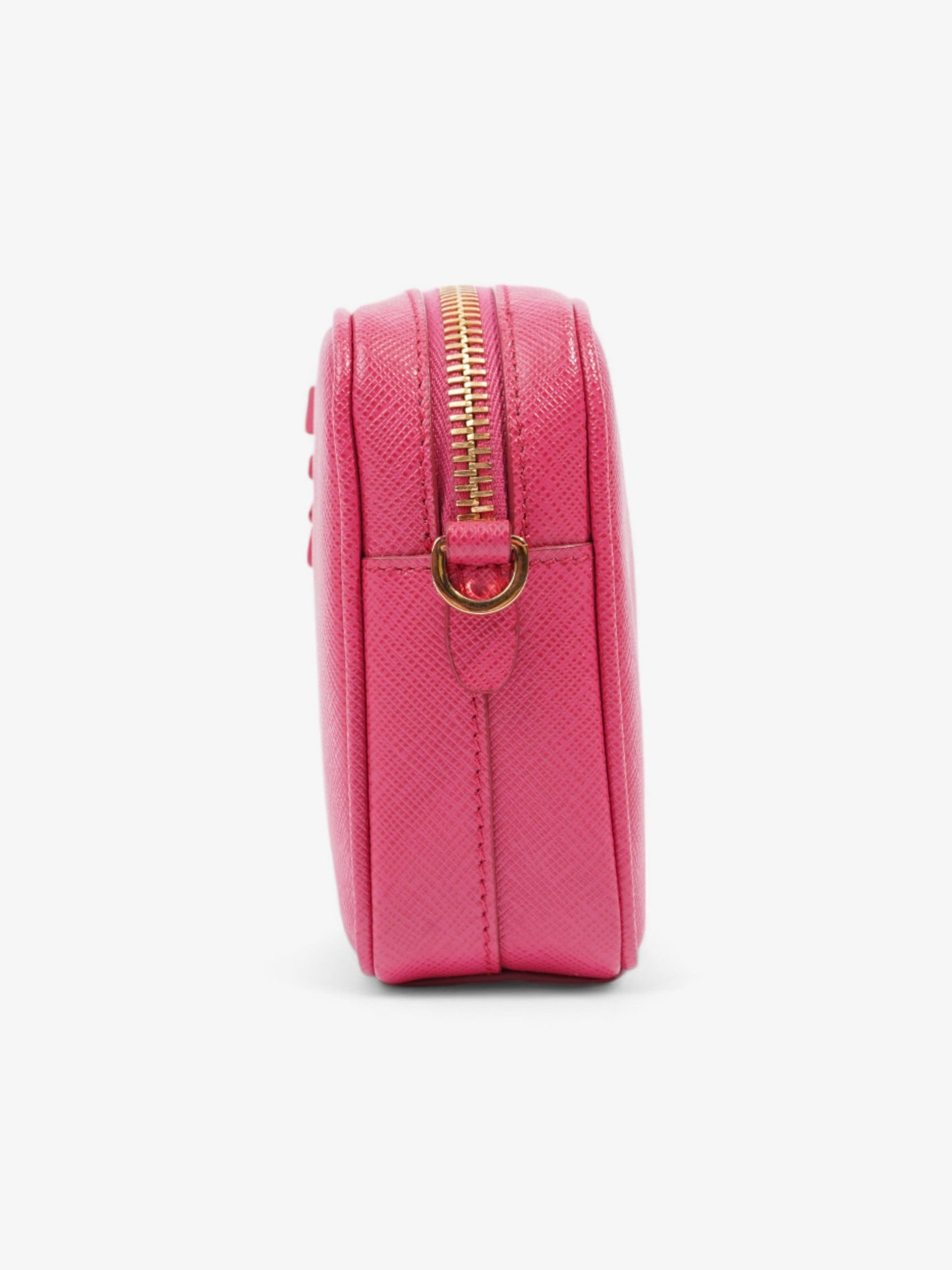 Prada Camera Bag Hot Leather Saffiano Pink Crossbody Bag