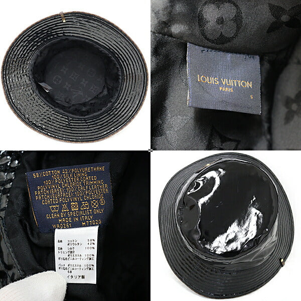 Louis Vuitton M77020 Bob Rainey Day Cotton Black Hat