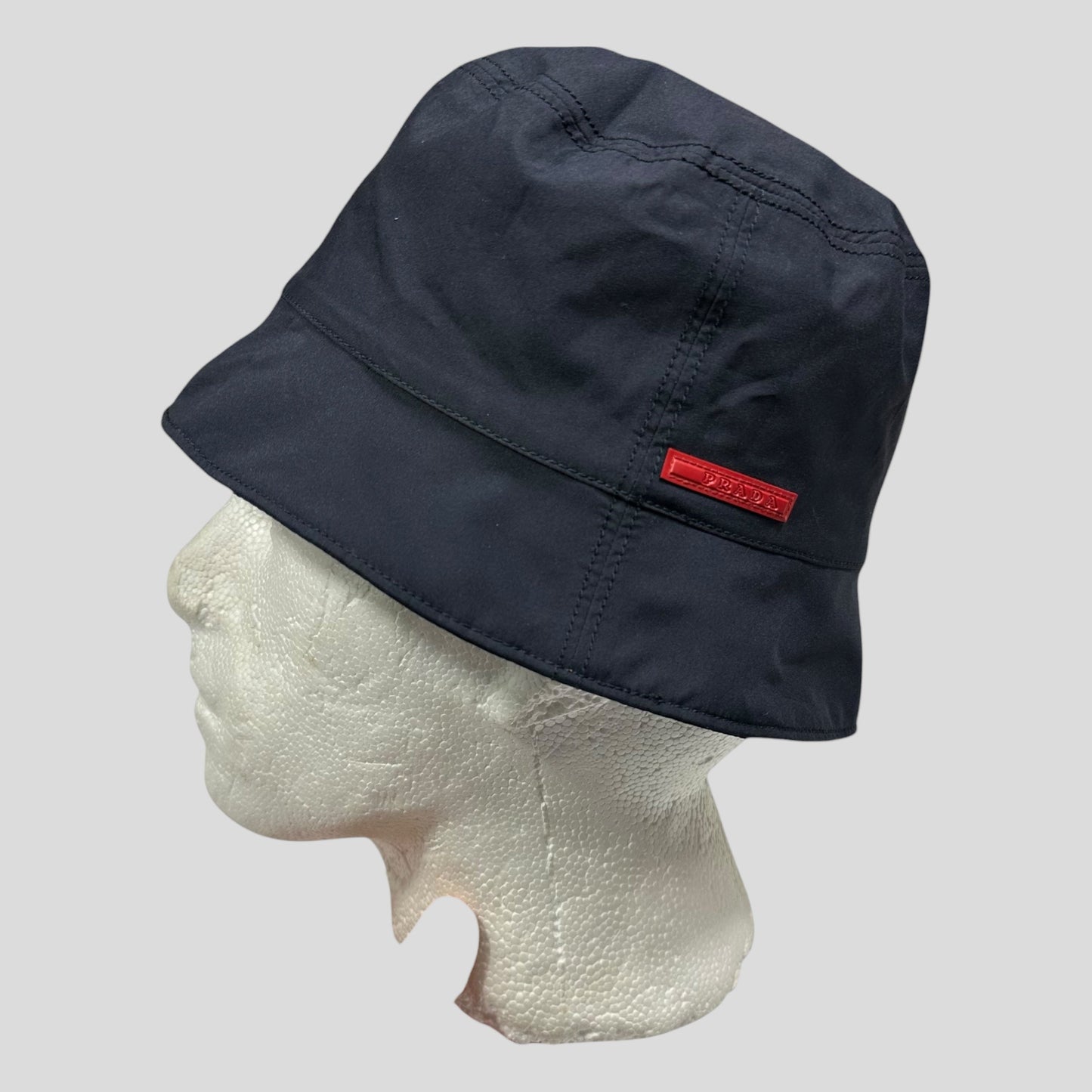 Prada Bag Sport 00’s Goretex Hat - S Navy Bucket Bucket Bag