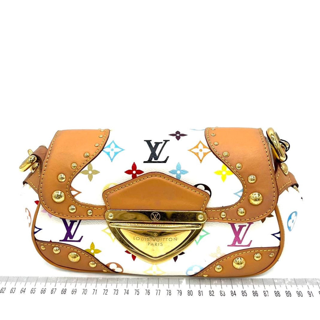 Louis Vuitton x Takashi Murakami Marilyn White Multicolor Handbag Multicolor 1