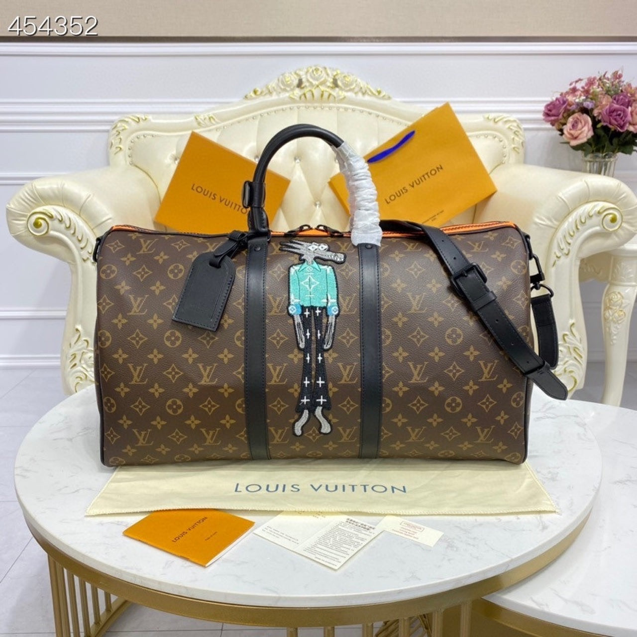 Top Quality Virgil Abloh Keepall Bandouliere For Canvas Monogram Travel Bag