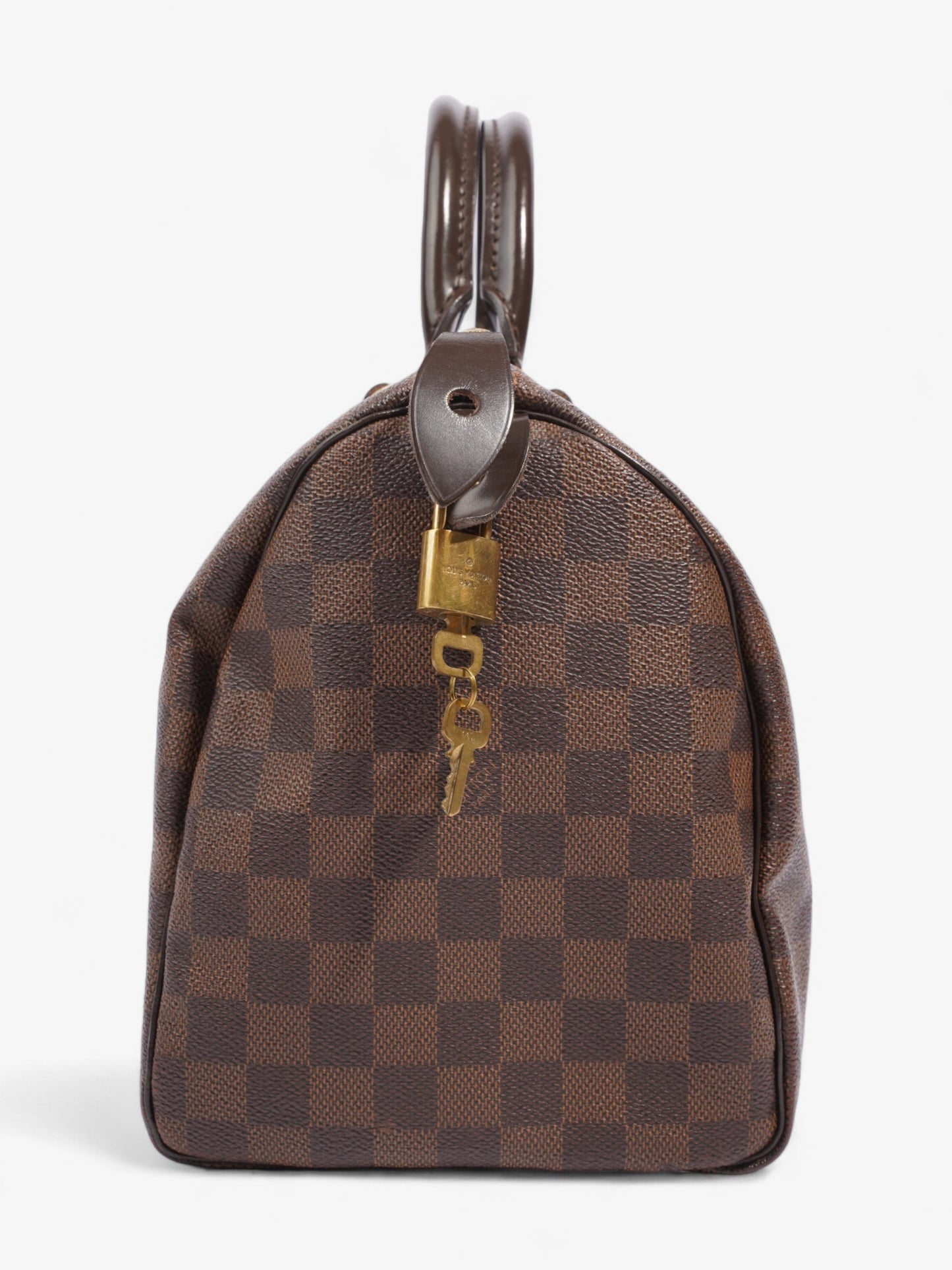 Louis Vuitton Speedy 30 Ebene Coated Canvas Damier Apparel Canvas 4