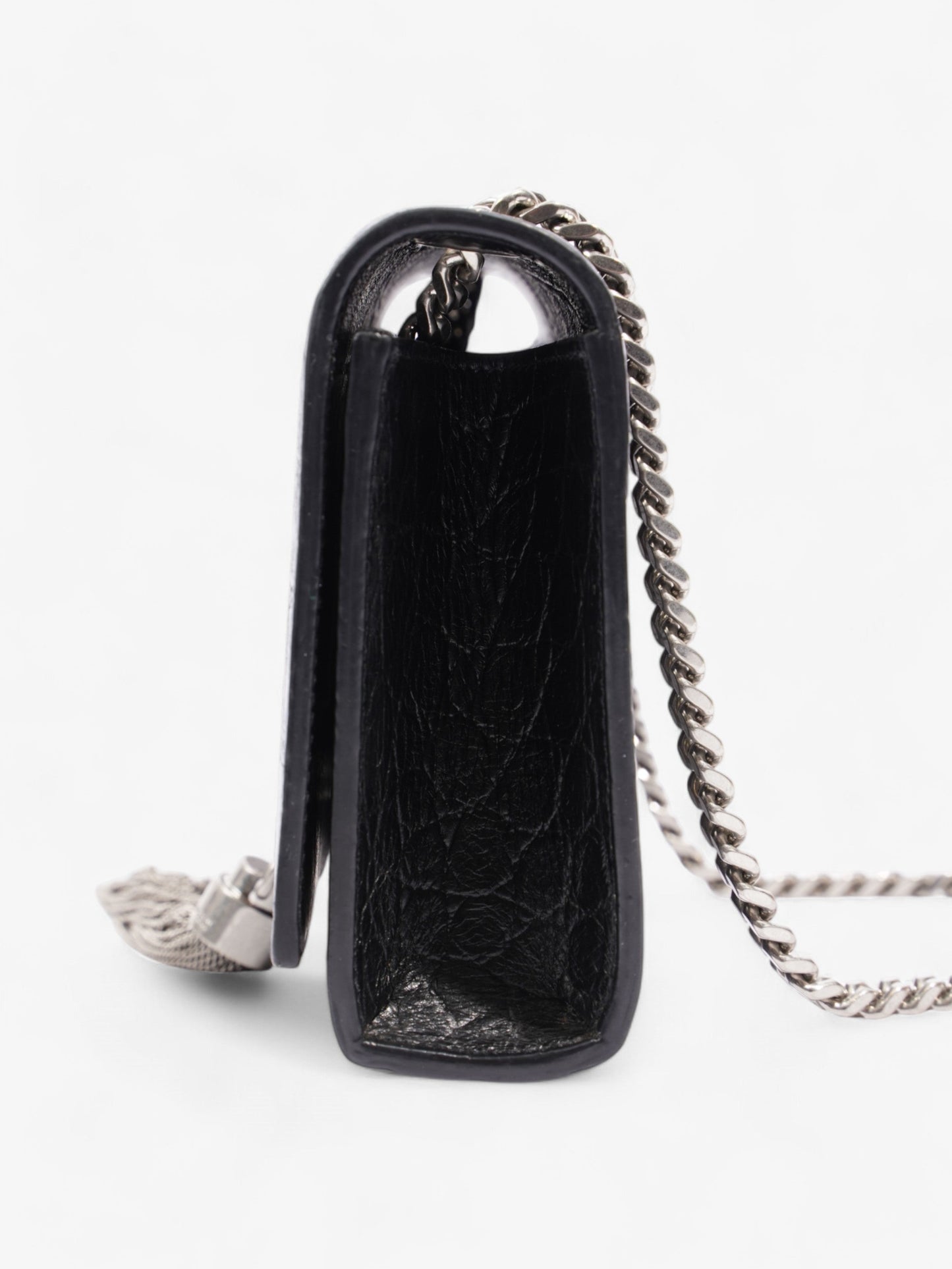YSL Saint Laurent Kate Tassel Bag Calfskin Leather Black Small Crossbody Bag
