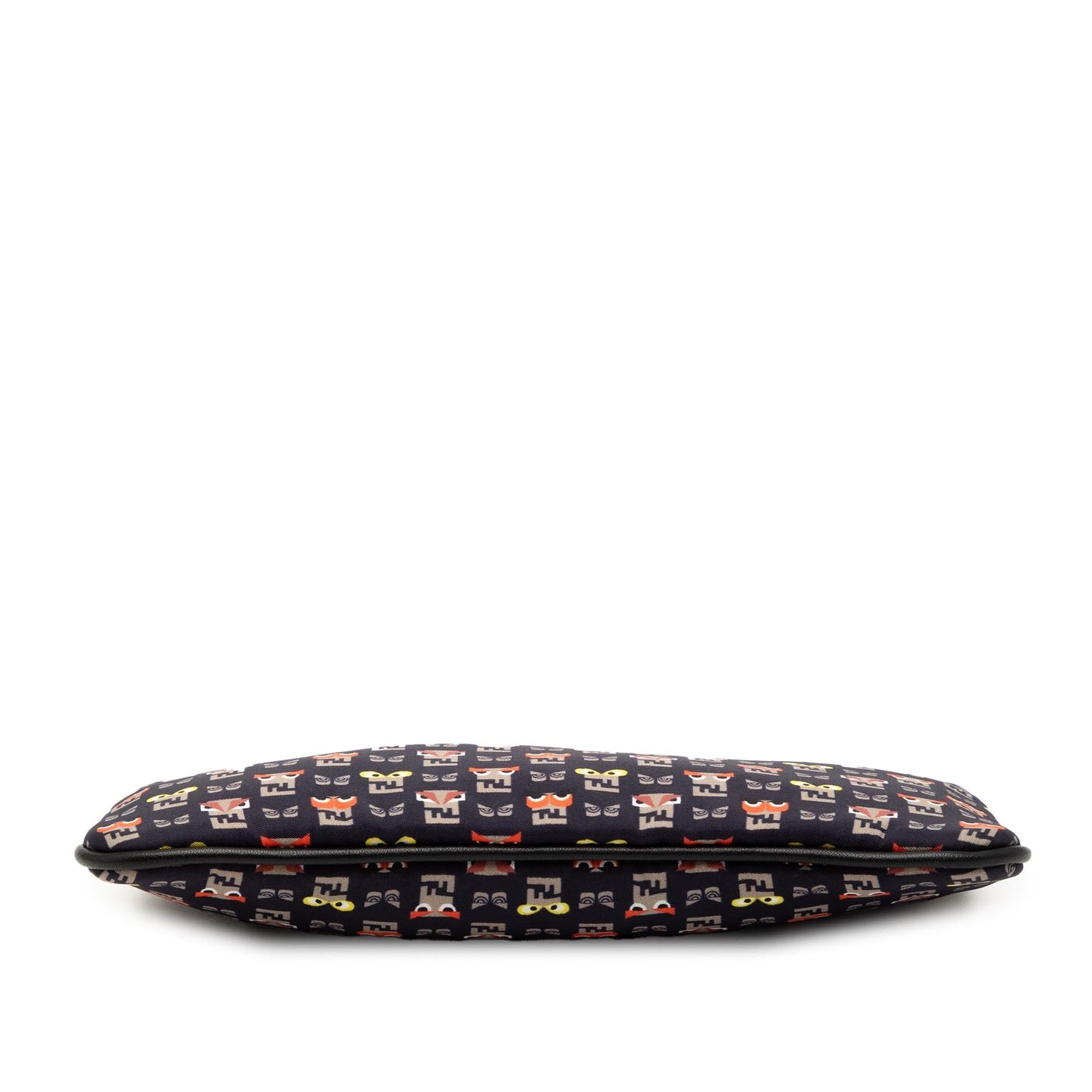 Fendi Monster Clutch Canvas Clutch Bag