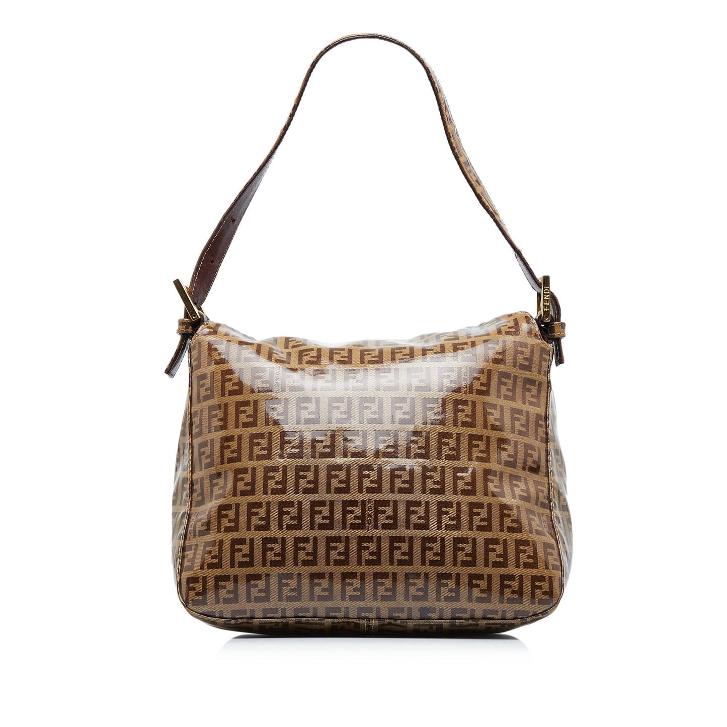 Fendi Crystal Zucchino Double Shg 1Vzlv1 Shoulder Bag Flap