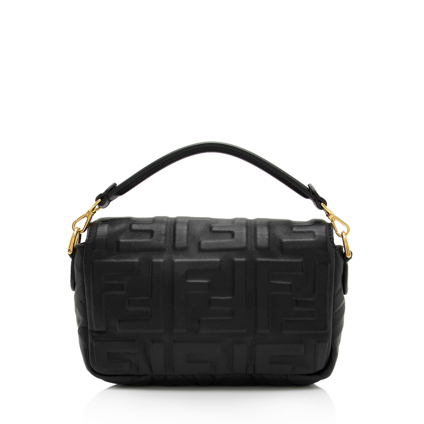 Fendi Ff Baguette Shoulder Bag Shf St6Lpg Mini Embossed