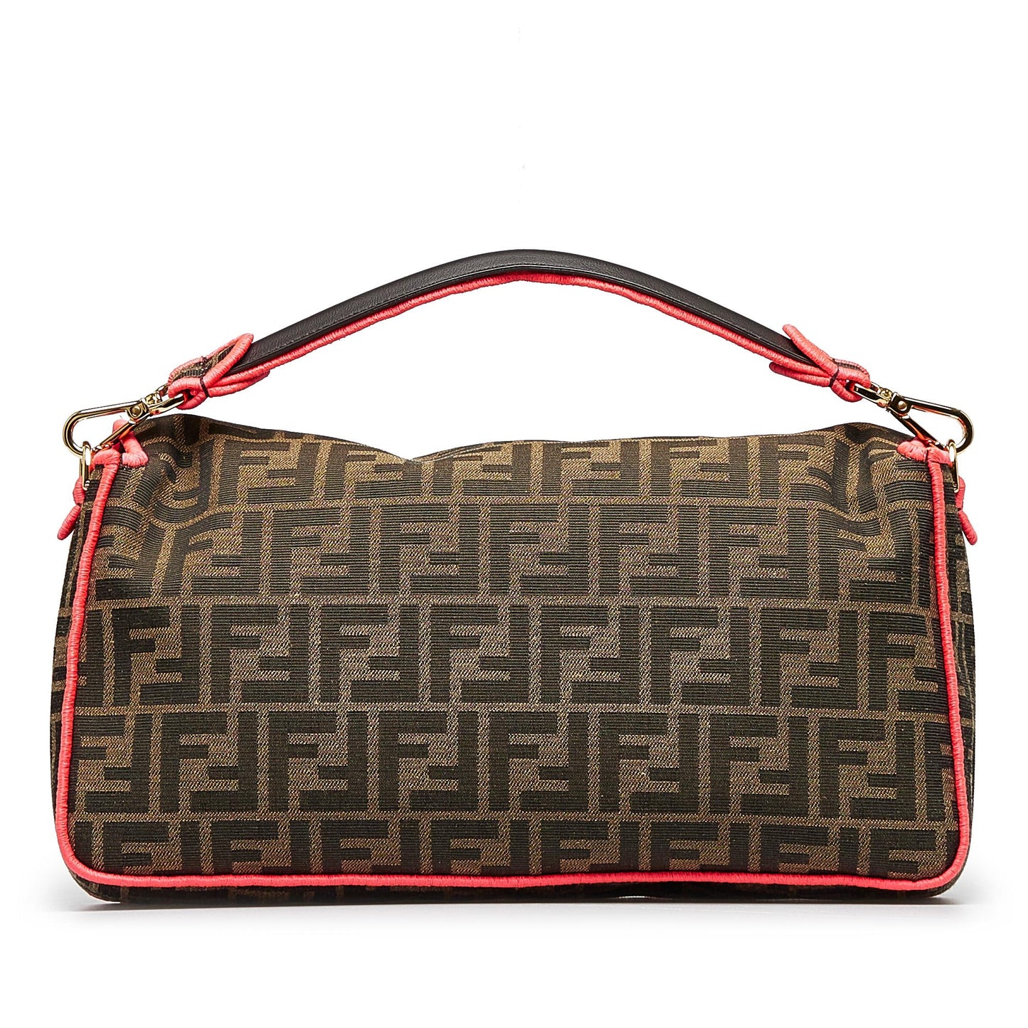 Fendi Zucca Beguette Satchel Bag