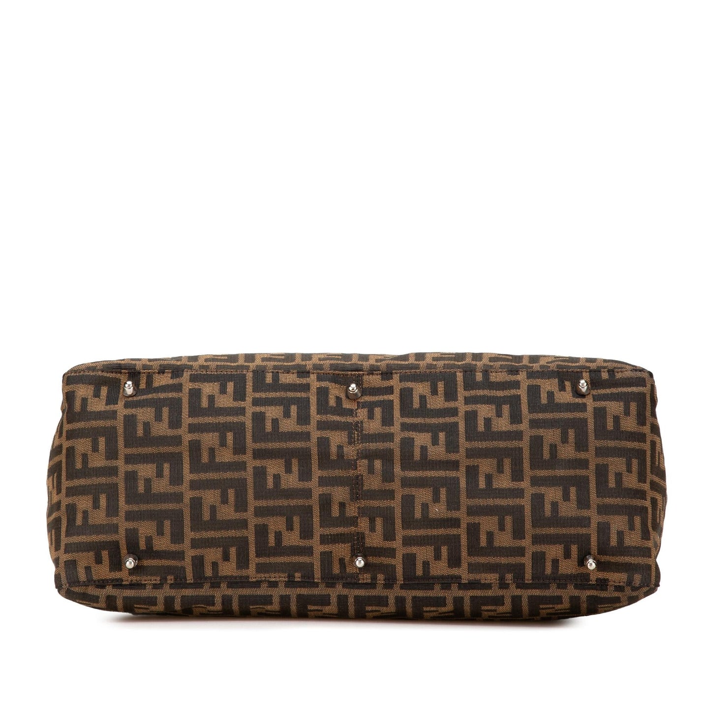 Fendi Zucca Twins Tote Canvas Large Tote Bag Twins Tote 2