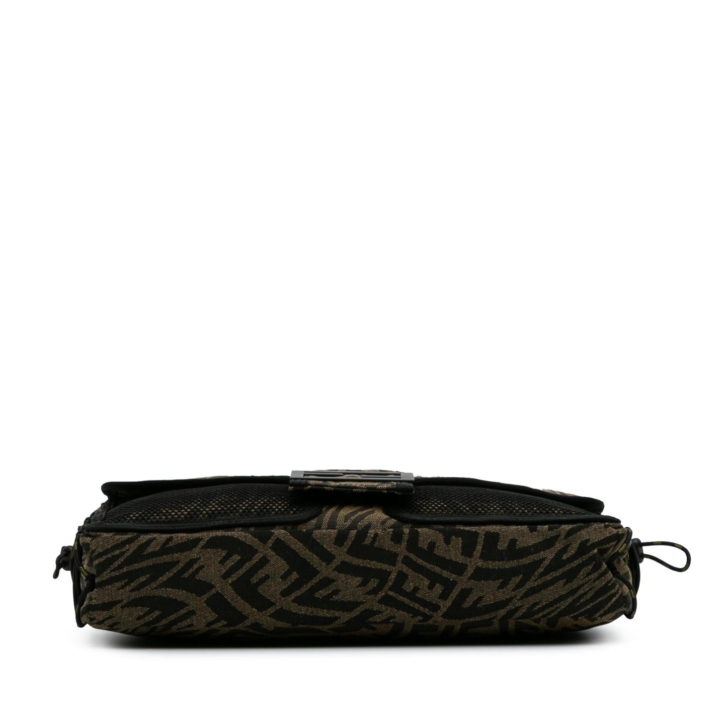 Fendi Zucca Vertigo Mesh Baguette Satchel Large Satchel Bag Mesh Baguette Satchel