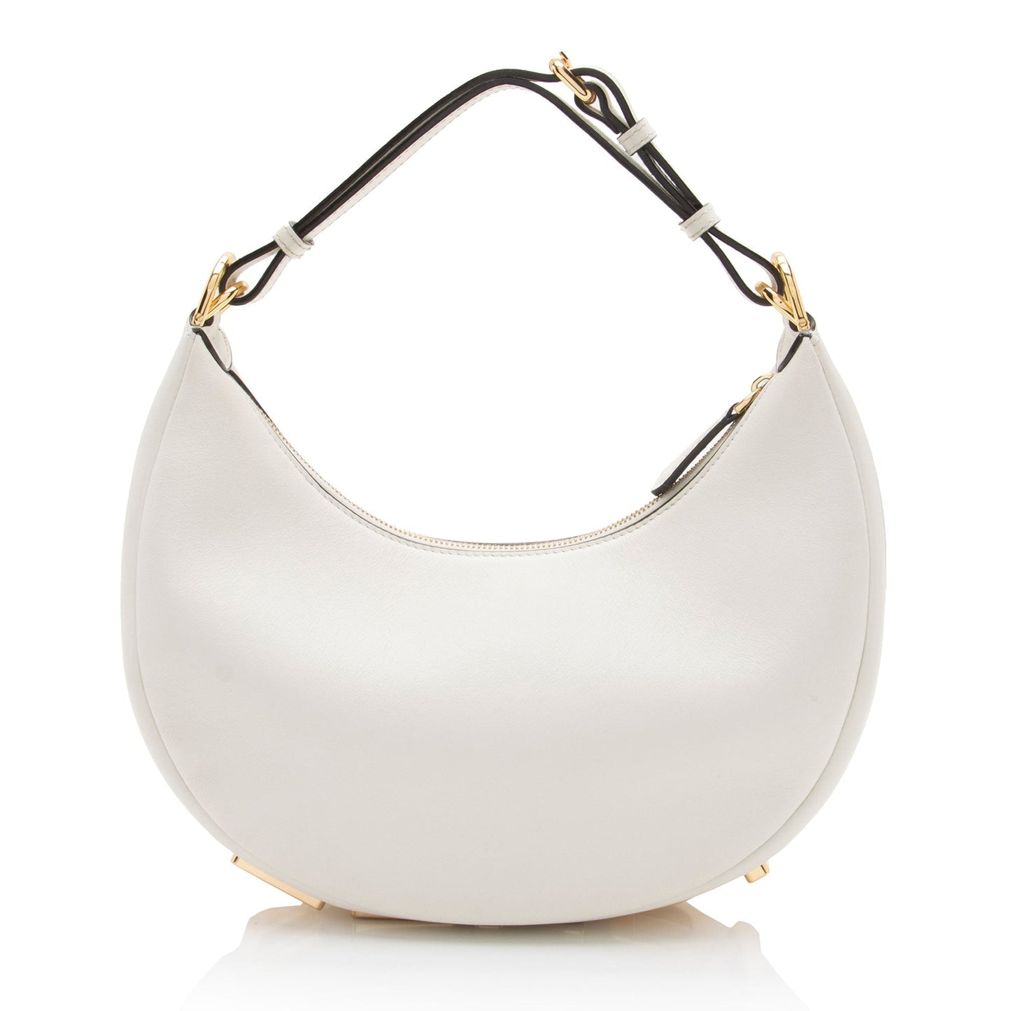 Fendi graphy Hobo Leather Small Shoulder Bag Hobo Shf Uslvuq