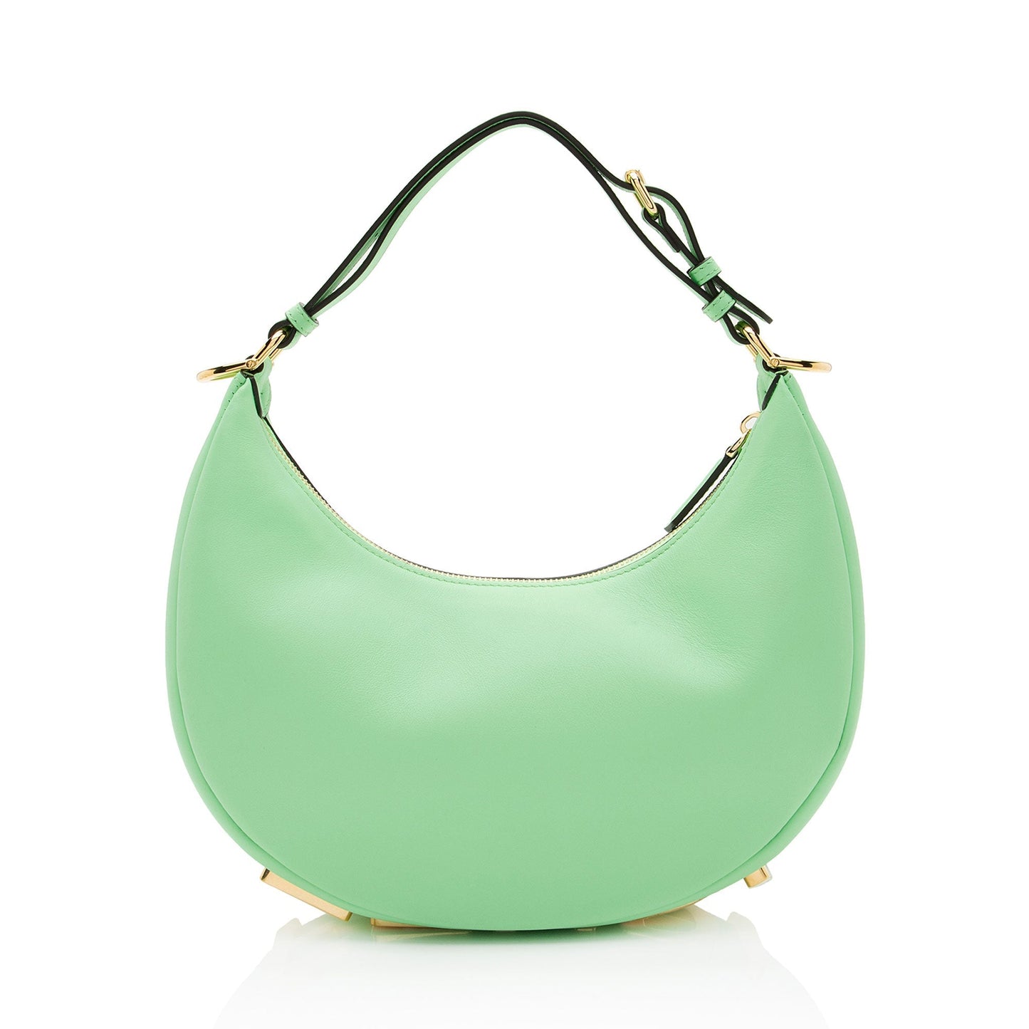 Fendi graphy Hobo Leather Small Shoulder Bag Hobo Shf W2Fi4N