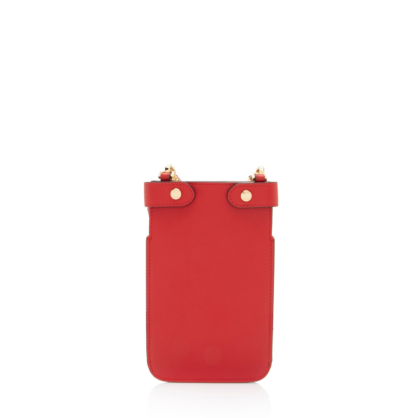 Fendi Peek Phone Pouch Crossbody Shf Arr6Gz Leather Crossbody Bag