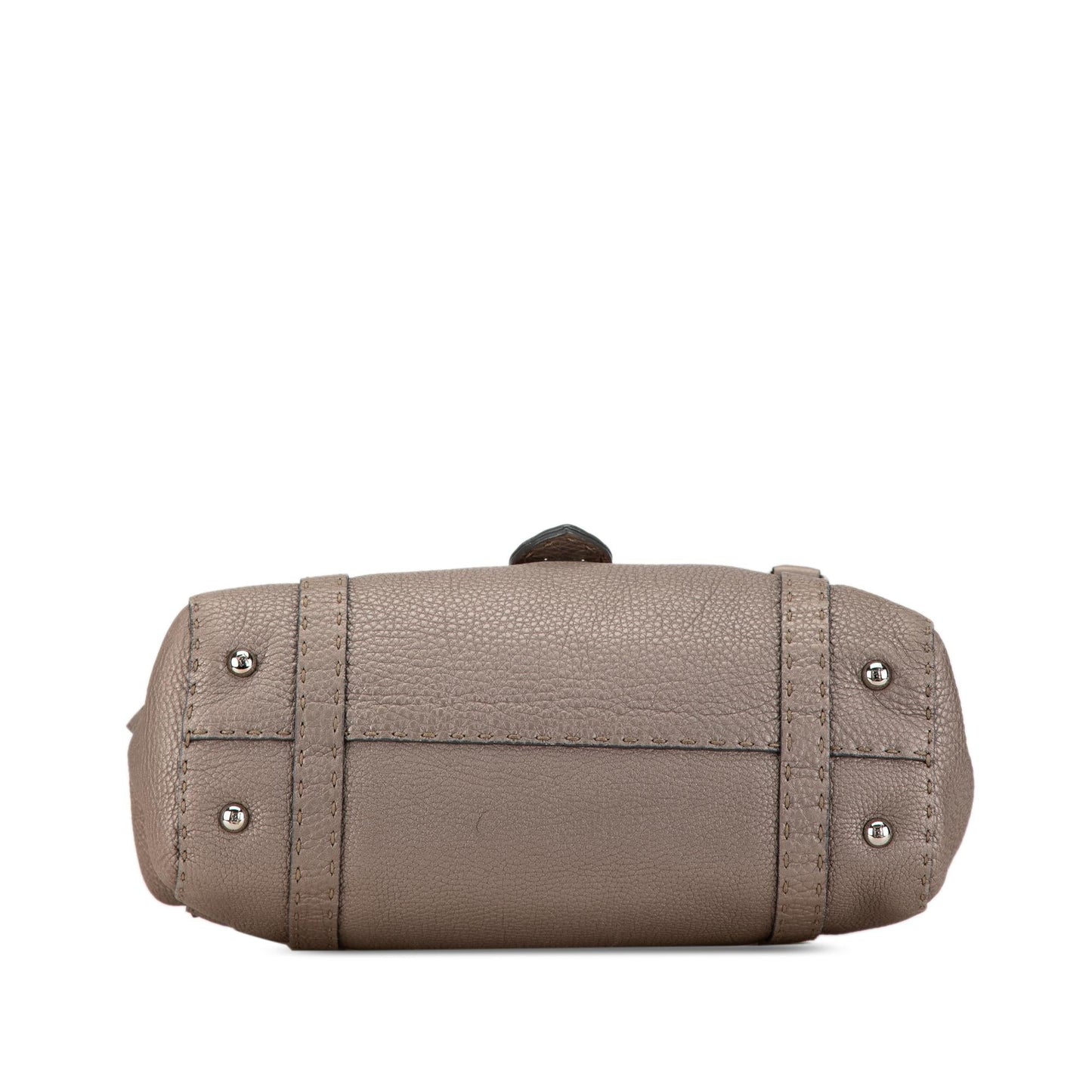 Fendi Selleria Linda Handbag Shg Kpapcq Leather Satchel Bag