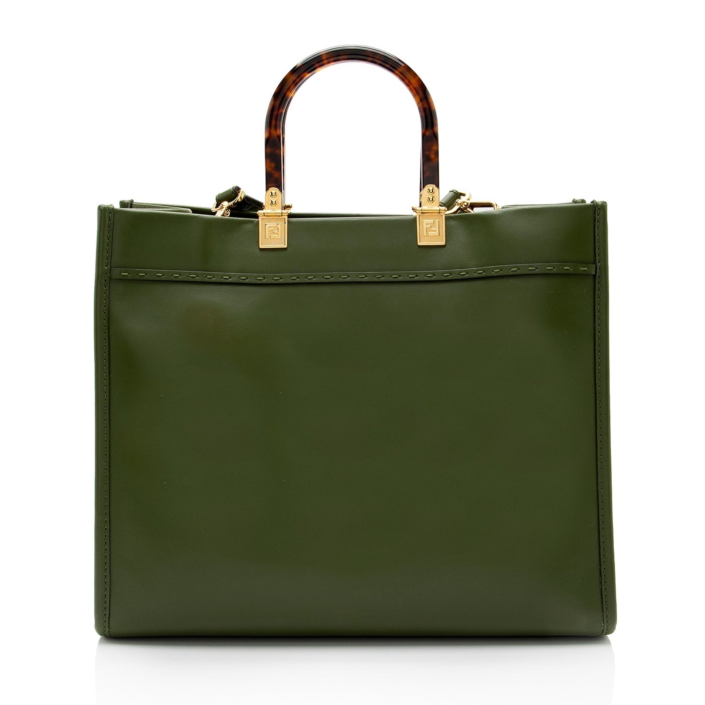 Fendi Sunshine Shopper Tote Shf Tedyff Leather Medium Tote Bag