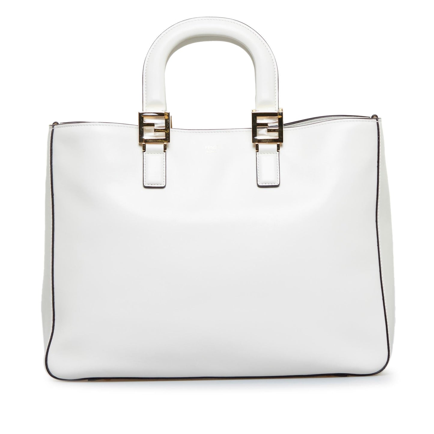 Fendi Glacier Ff Tote Shg Medium Tote Bag