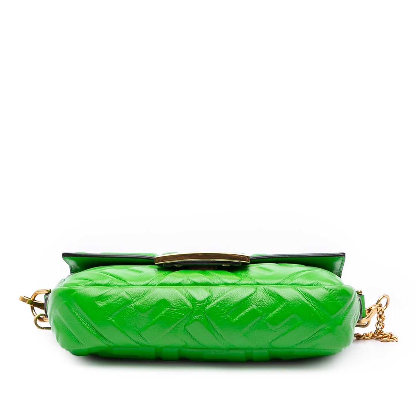 Fendi Zucca Baguette Satchel Leather Mini Embossed Satchel Bag Baguette Satchel 19