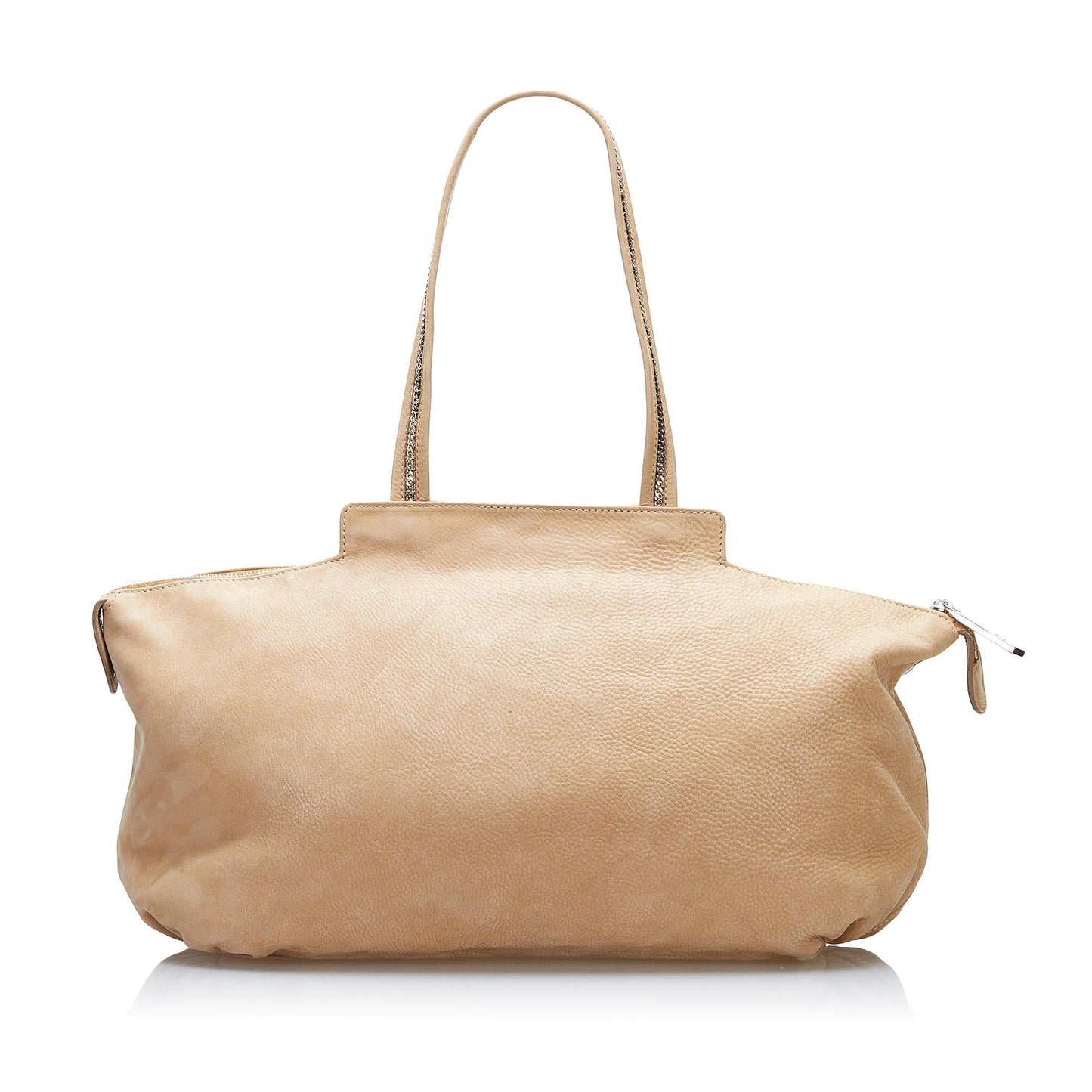 Fendi Nubuck Chains Tote Shg Tote Bag