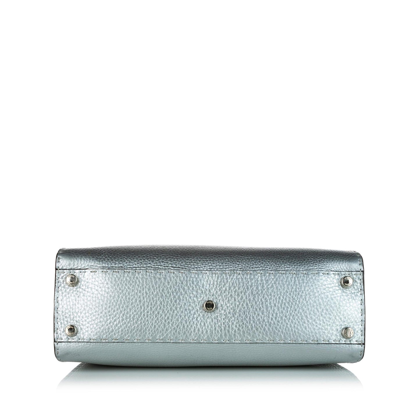 Fendi Peekaboo Satchel Shg Leather Satchel Bag