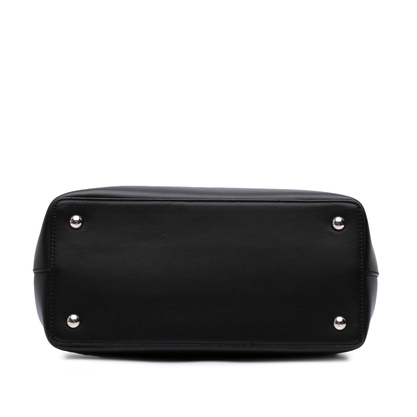 Fendi Petite Studded 2Jours Satchel Leather Satchel Bag