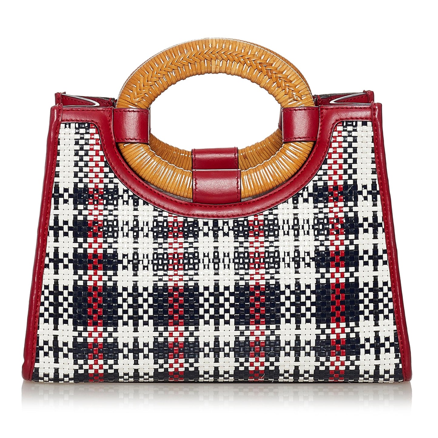 Fendi Runaway Tartan Plaid Satchel Shg Satchel Bag Satchel Shg 33225