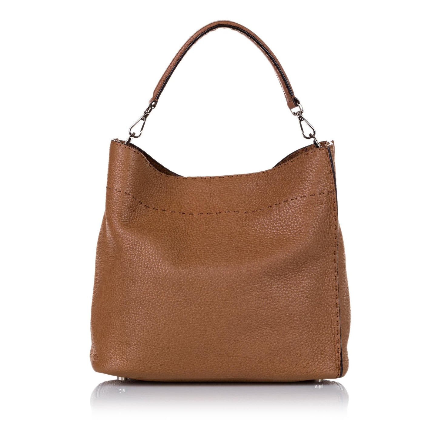 Fendi Selleria Anna Satchel Shg Leather Satchel Bag