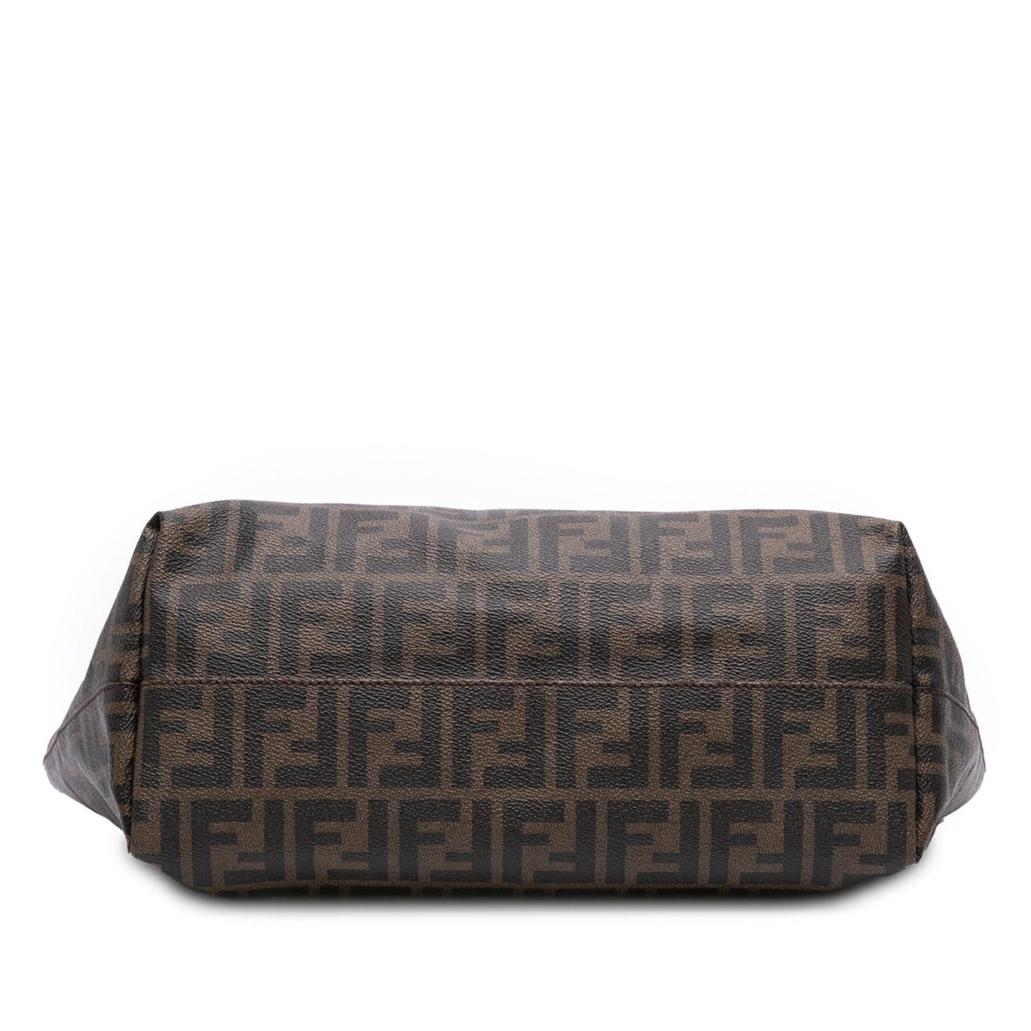 Fendi Zucca Spalmati Roll Tote Small Tote Bag