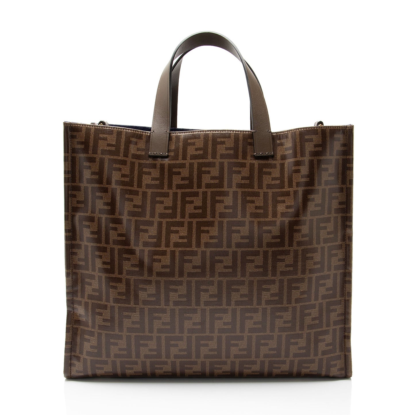 Fendi Spalmati Fila Mania Shopper Tote Logo Tote Bag