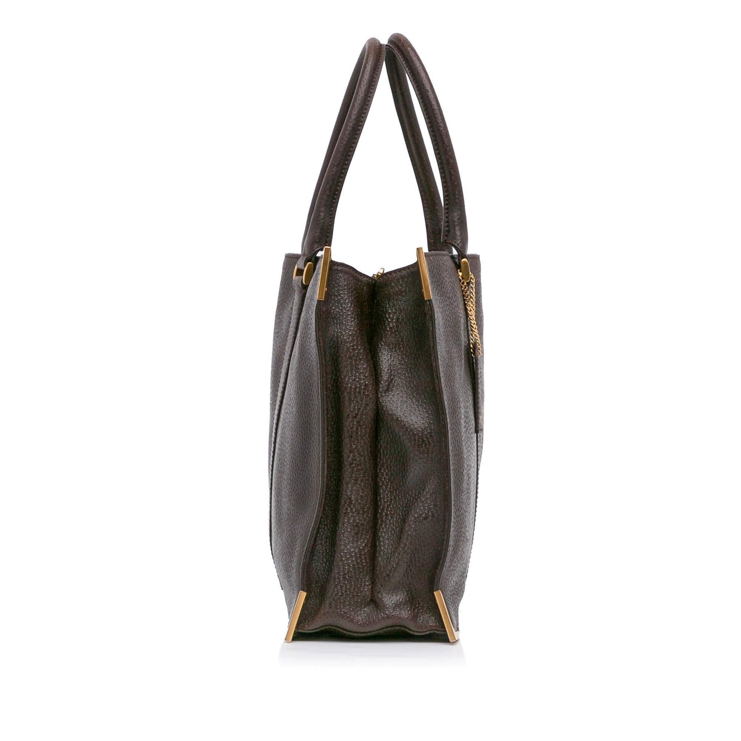 Fendi Textured Classico No Tote Bag Shg Gsx2Gy Leather