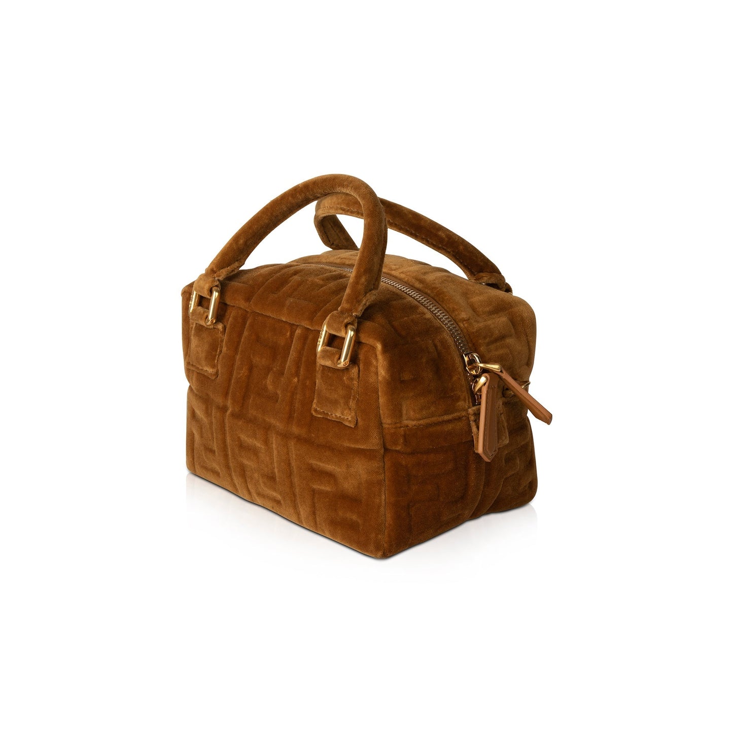 Fendi Velvet Mama Boston Bag Travel Bag