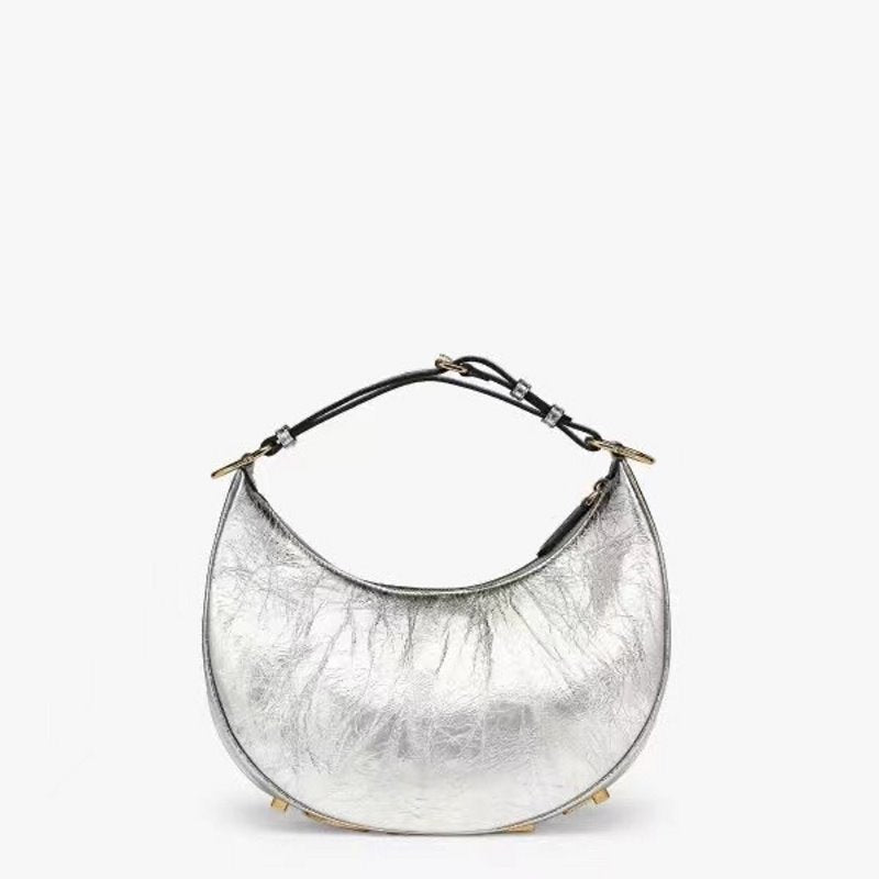 Fendi Armpit Bag White Travel Bag Armpit Bag Bfnd9978