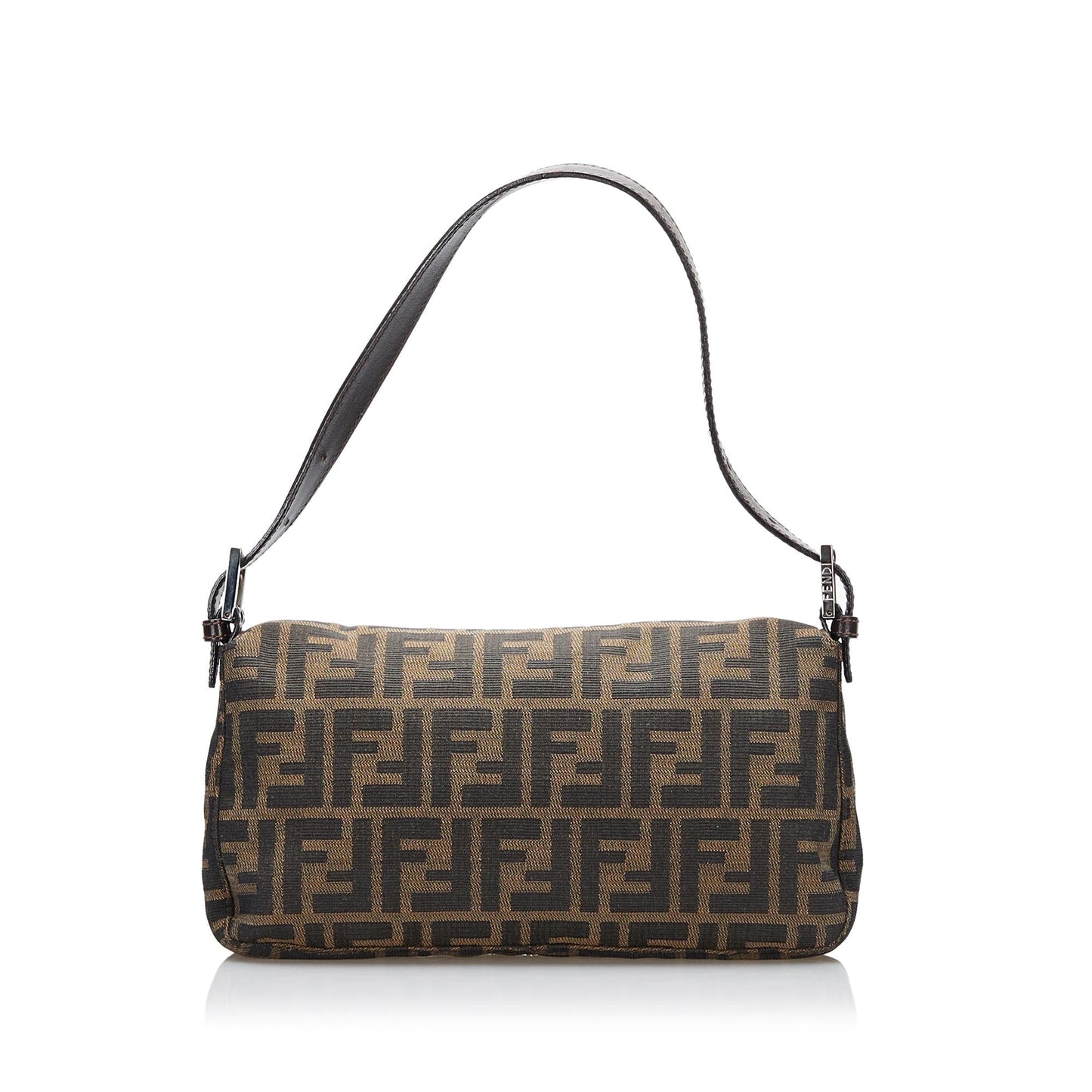 Fendi Zucca Baguette Shg Edz7To Handbag Canvas Shoulder Bag