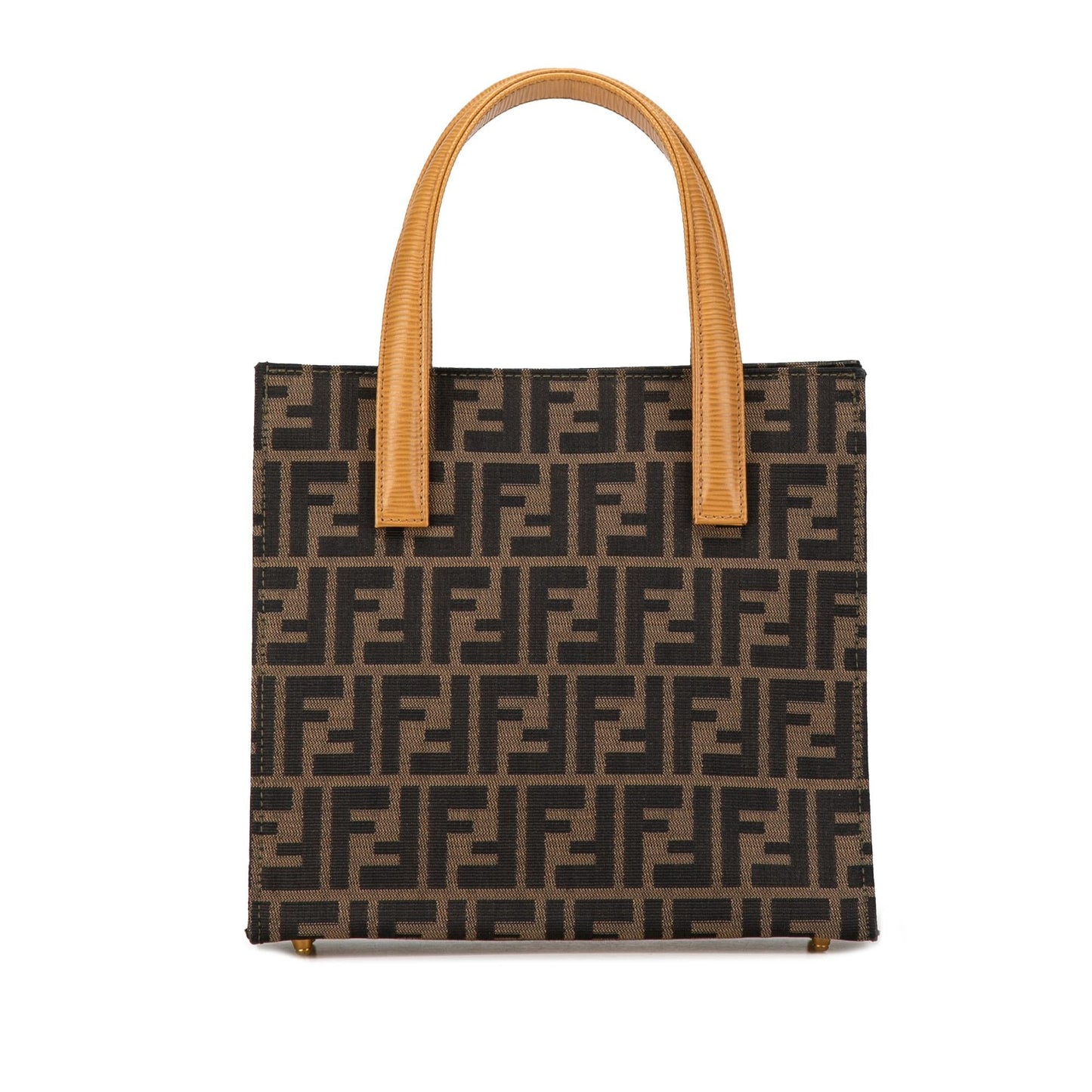 Fendi Zucca Front Pocket Tote Canvas Tote Bag Front Pocket Tote
